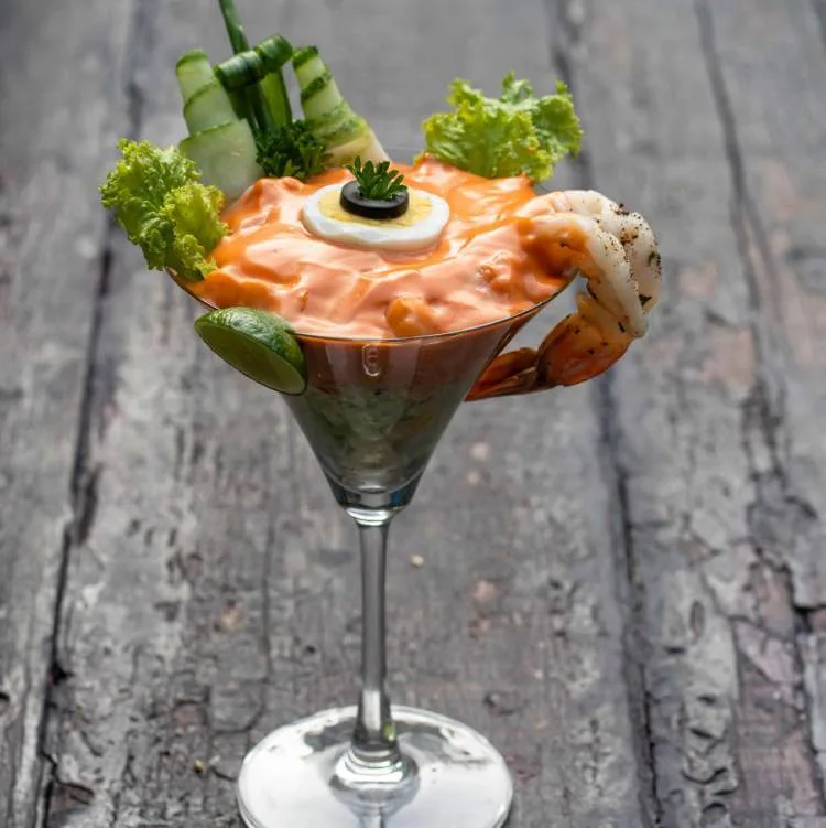 Cocktailsaus met cayennepeper