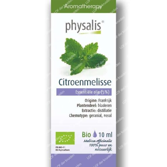 Lemon balm essential oil Physalis Bio - Image 3